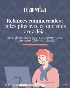 Relances commerciales HubSpot